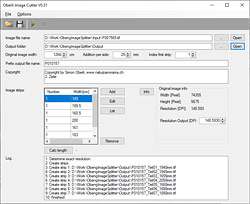 Informationen zur Software «Oberli Image Cutter» anzeigen.